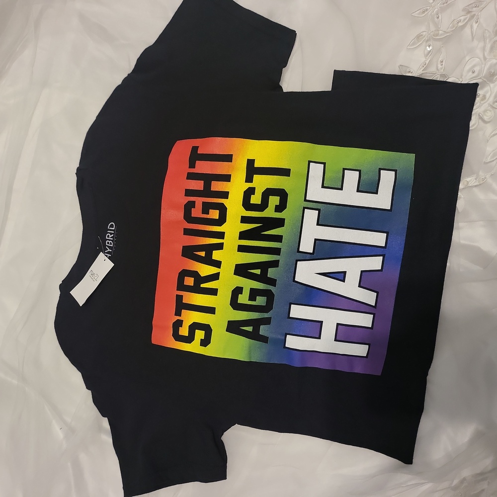 Straight Against Hate Tee Shirt